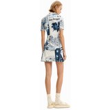 Desigual Haljina morsko plava / svijetloplava / bijela | shoptok.hr