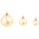 vidaXL set božićnih kuglica 100 komada 3/4/6 cm ružičasti/zlatni | shoptok.hr