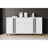 P & B Široka Komoda Helsinki, Bela | Shoptok.si
