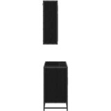  Set namještaja za kupaonicu 2 kom. Crni hrast 65 x 33 x 60 cm | shoptok.hr