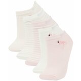 Defacto Girls' Cotton 5 Pack Short Socks cene