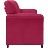 SOFA za dvije osobe Vinska crvena 138 x 83 x 95 cm Baršun | shoptok.hr
