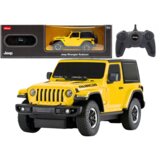  Licencirani auto na daljinsko upravljanje JEEP Wrangler JL Rubicon 1:24 - žuti Cijene