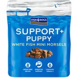 Fish4Dogs Support+ Puppy za prebavo, bela riba in skuša - 150 g | Shoptok.si