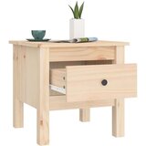  Bočni stolić 40 x 40 x 39 cm od masivne borovine | shoptok.hr