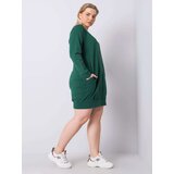 BASIC Feel Good Dress-RV-SK-6296.99-dark green | Shoptok.si