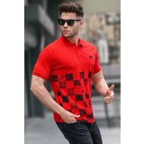 Madmext Polo T-shirt - Red - Regular fit cene