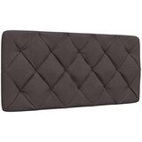  Postelja z vzmetnico temno rjava 100x200 cm blago, (21793108) | Shoptok.si