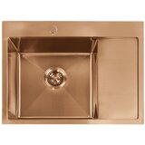 REA Bath Jekleno pomivalno korito Fin BRUSH COPPER | Shoptok.si