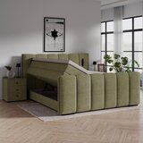 Premium Living Postelja Boxspring Elysia, Zelena, 160x220 | Shoptok.si