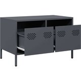vidaXL TV ormarić antracit 68x39x43,5 cm hladno valjani čelik | shoptok.hr
