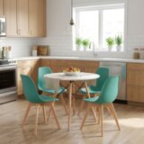 KITO stolica zelena / prirodne noge x 1 | shoptok.hr