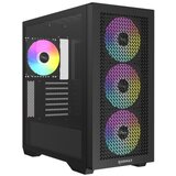 Raidmax Kućište Meshiah X605 Full Tower 4 x ARGB fan/Crni/X605TBF BK | ePonuda.com