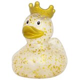 Lilalu Igračka Patkica Rubber Duck Crown Glitter Gold 9cm Cene