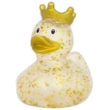 Igračka Patkica Rubber Duck Crown Glitter Gold 9cm