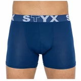 STYX MEN'S BOXERS LONG SPORTS RUBBER Muške bokserice, plava, veličina