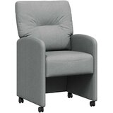  Blagovačke stolice s kotačima 2 pcs Svjetlosiva 57 x 67 x 95 cm | Eponuda.ba