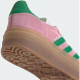 Adidas Niske tenisice 'Gazelle Bold' tamno zelena / prljavo roza | shoptok.hr