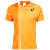 Asics Funkcionalna majica 'MATCH' oranžna / mandarina / črna / bela