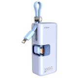 Moxom Power bank mx-pb161 fast pd20w+ pd22.5w 5000mah plava ( BAT2675 ) Cene