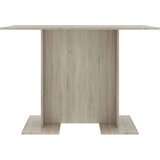  Blagovaonski stol boja hrasta sonome 110 x 60 x 75 cm iverica | shoptok.hr