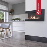 Kratki Bio kamin ugaoni Delta 900 levi tuv, Crni | Eponuda.com
