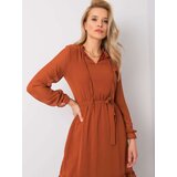 RUE PARIS Dress-264-SK-1369.14P-light brown | shoptok.hr