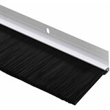  Držač četke za vrata 2 kom. Bijelo 100 cm Aluminijski legura | shoptok.hr