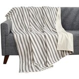 Mijolnir Bijela/antracitno siva deka 150x190 cm Soren Wellsoft – | shoptok.hr
