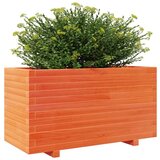  Vrtna sadilica voštano smeđe boje 90x40x49 5 cm od borovine | shoptok.hr