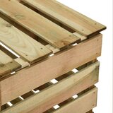  Rešetkasti vrtni komposter 80x50x100 cm impregnirana borovina | shoptok.hr
