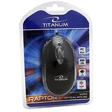 Titanum Miš 3D RAPTOR, USB, optical, black, 1000 dpi, TM102K | Eponuda.ba