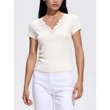 Reserved Bluza od viskoze - krem Cijene