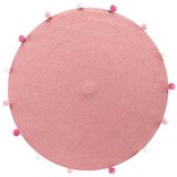 Douceur d intérieur Ružičasti okrugli tepih ø 90 cm Pompomparty – Cijene