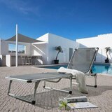 Modern Living Ležalnik Lilly, Siva | Shoptok.si