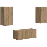  Set TV komoda 6 kom. Umjetnički hrast Konstruirano drvo | shoptok.hr