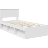  Krevetna konstrukcija Bijelo 90 x 200 cm Čvrsto borovo drvo | shoptok.hr