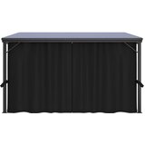  Sjenica sa zastorom 405 x 294 x 244 cm antracit | shoptok.hr