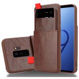 Cadorabo Ohišje, združljiv s Samsungom v hrastovem rjavem - zaščitnem pokrovu iz silikona TPU in imitacijskega usnja, z režami za predal in izvleče, (20583085) | Shoptok.si