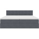 Krevet s od storage s madracem Tamno siva 90 x 200 cm | shoptok.hr