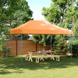 Sklopivi Zložljivi pop-up šotor za zabave oranžna 440x292x315 cm