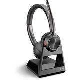 Poly Brezžične slušalke s stojalom Plantronics Savi 7220 (RJ11) črne 213020-02 DECT, mikrofon Cene