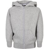 Urban Classics Kids Boys' zip-up sweatshirt grey | shoptok.hr