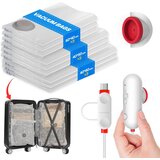 VACBIRD 9x vakuumske vreče za shranjevanje z USB električno črpalko | Shoptok.si