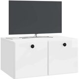 TV Omarica za TV, ki jo lahko montiraš na steno Bela visok sijaj, (5000220623) | Shoptok.si