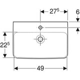 Geberit LAVABO ZIDNI SELNOVA COMPACT 550X370 GEBERIT 501.509.00.7 | ePonuda.com