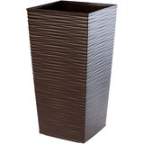KADAX cvetlični lonec z vložkom, pokrovom, stojalom za rože, visok vrtni moka 19x36 cm, (5000350959) | Shoptok.si