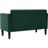 Dvosjed tamnozeleni 111 cm baršun | Eponuda.com