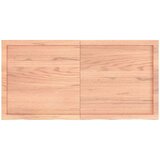  Kopalniški pult svetlo rjav 120x60x4 cm obdelan trden les | Shoptok.si