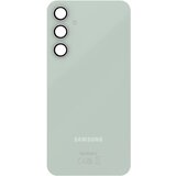 Samsung Zadnje steklo za Galaxy S23 FE z originalnim objektivom kamere, Svetlo zelena, (5000038623) | Shoptok.si